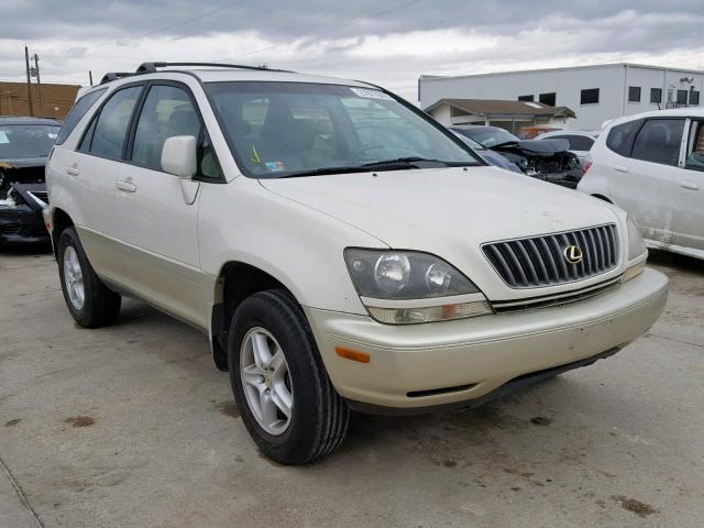 JT6HF10U8Y0127222 - 2000 LEXUS RX 300 WHITE photo 1