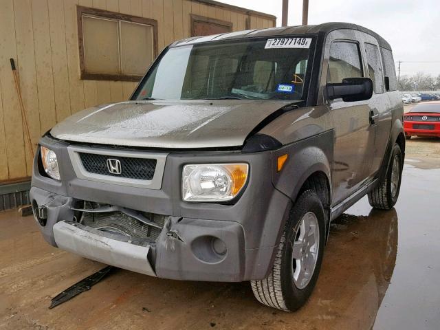 5J6YH18563L009378 - 2003 HONDA ELEMENT EX GRAY photo 2