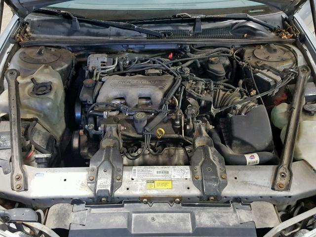 2G1WL52M8T1137607 - 1996 CHEVROLET LUMINA SILVER photo 7