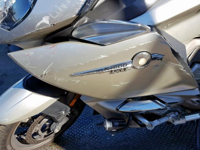 WB1061203CZZ22471 - 2012 BMW K1600 GTL SILVER photo 9