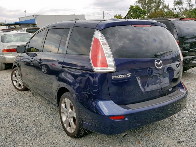 JM1CR2W35A0369180 - 2010 MAZDA 5 BLUE photo 3