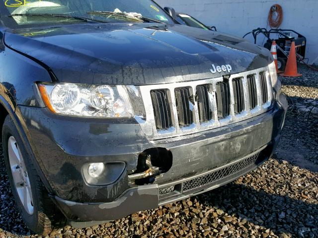 1J4RR4GG9BC511595 - 2011 JEEP GRAND CHER BLACK photo 9