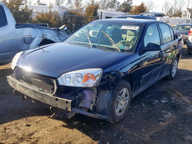 1G1ZS58F97F301860 - 2007 CHEVROLET MALIBU LS Mavi foto 2