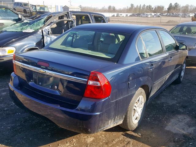 1G1ZS58F97F301860 - 2007 CHEVROLET MALIBU LS Mavi foto 4