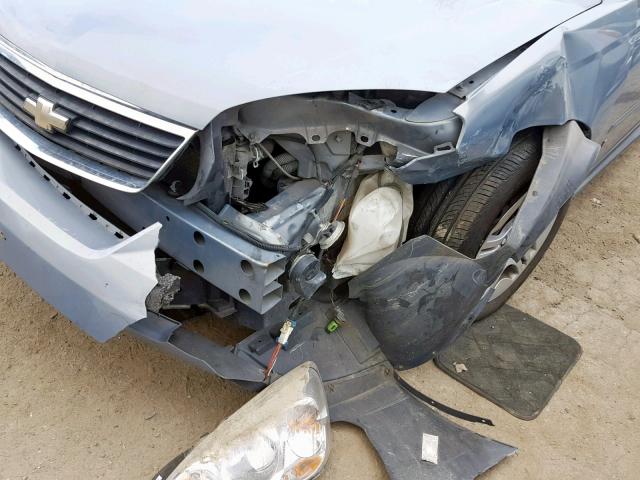 1G1ZS68N27F222026 - 2007 CHEVROLET MALIBU MAX 蓝色 照片 9