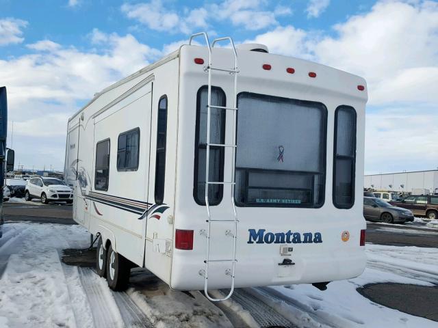 4YDF2952824059194 - 2002 KEYSTONE MONTANA WHITE photo 3