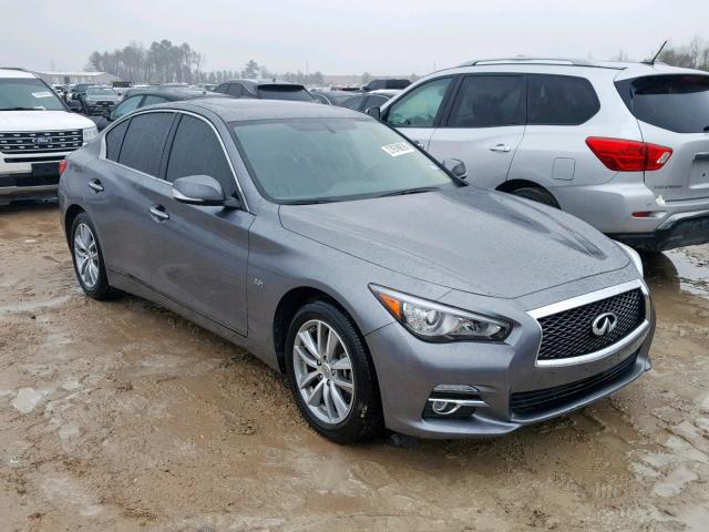 JN1CV7AR3GM252819 - 2016 INFINITI Q50 BASE GRAY photo 1