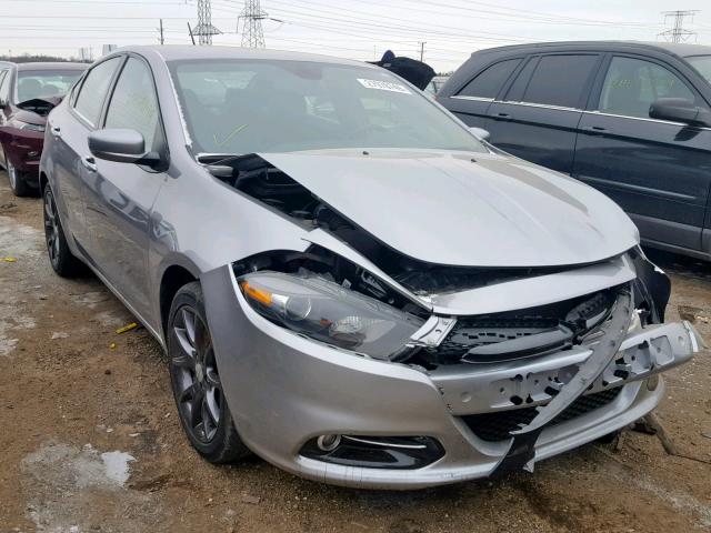 1C3CDFBB6GD578937 - 2016 DODGE DART SXT GRAY photo 1