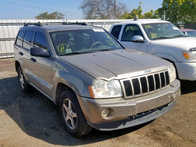 1J8HR48N25C723296 - 2005 JEEP GRAND CHER BROWN photo 1