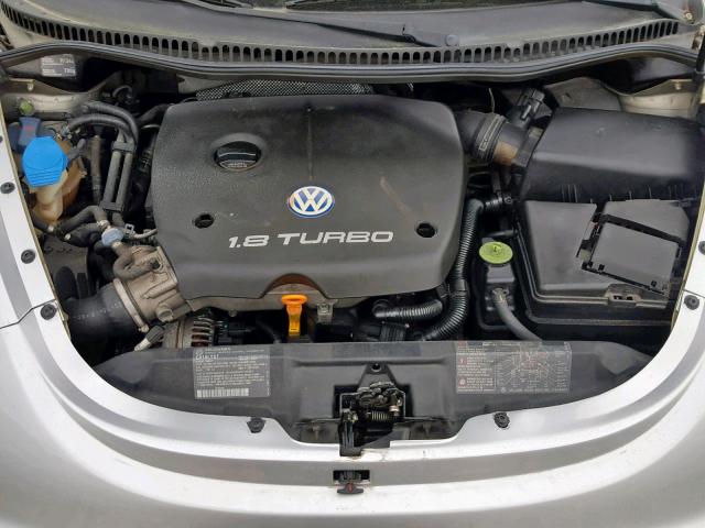 3VWCD21C7YM465760 - 2000 VOLKSWAGEN NEW BEETLE Silber Foto 7