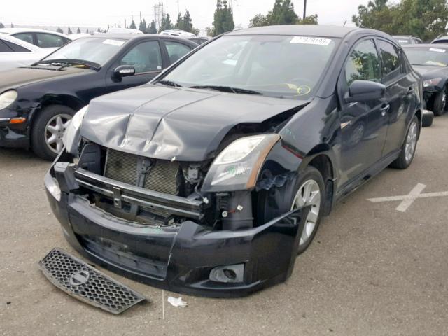 3N1AB6AP4BL617603 - 2011 NISSAN SENTRA 2.0 BLACK photo 2