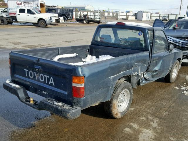 JT4RN81A4R5189458 - 1994 TOYOTA PICKUP 1/2 GREEN photo 4