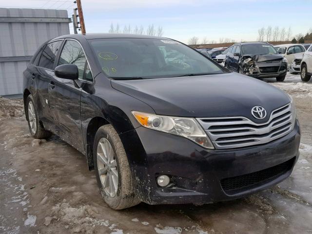 4T3BA3BB4AU013210 - 2010 TOYOTA VENZA BASE BLACK photo 1