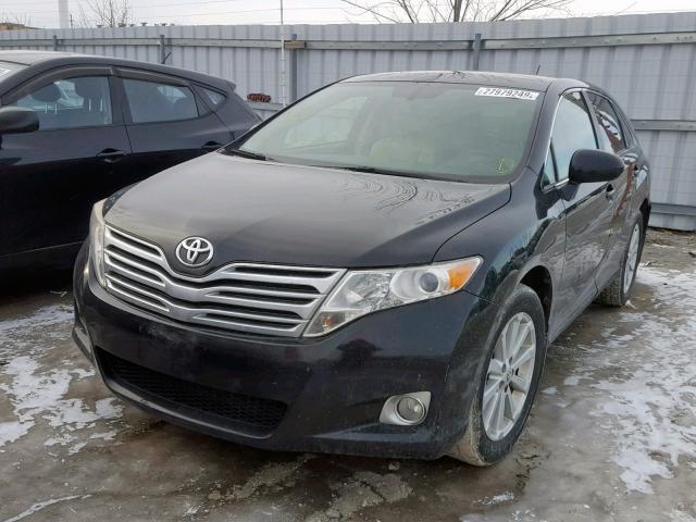 4T3BA3BB4AU013210 - 2010 TOYOTA VENZA BASE BLACK photo 2