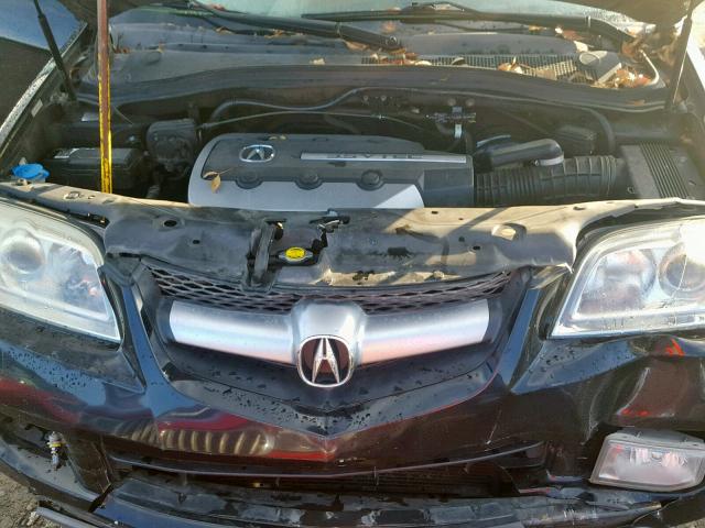 2HNYD188X5H547636 - 2005 ACURA MDX TOURIN BLACK photo 7