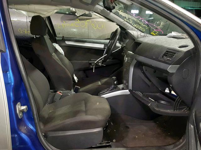 W08AT671X85083652 - 2008 SATURN ASTRA XR SILVER photo 5