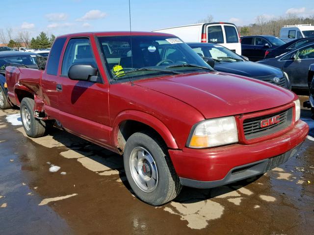 1GTCS1951Y8217601 - 2000 GMC SONOMA RED photo 1