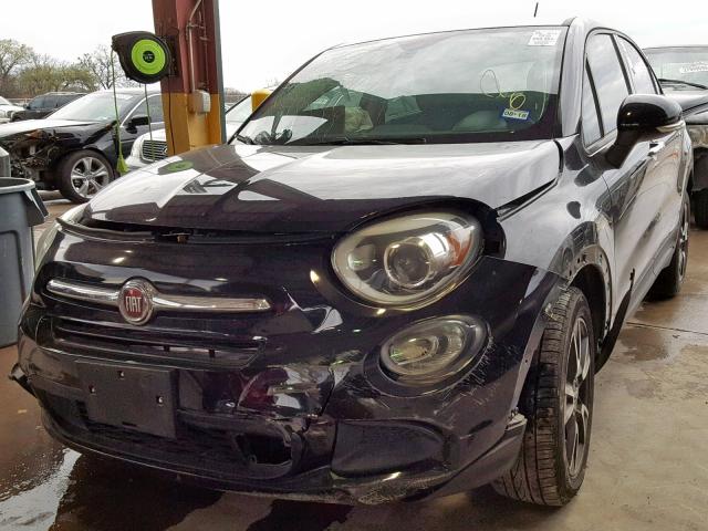 ZFBCFXBT4GP362851 - 2016 FIAT 500X EASY BLACK photo 2