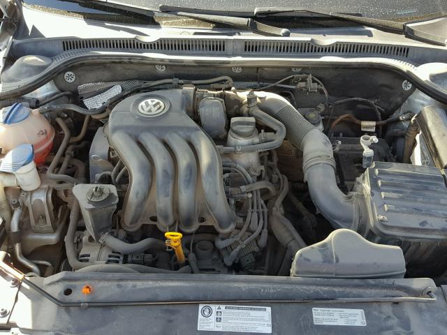 3VW1K7AJXDM272070 - 2013 VOLKSWAGEN JETTA BASE Արծաթագույն լուսանկար 7