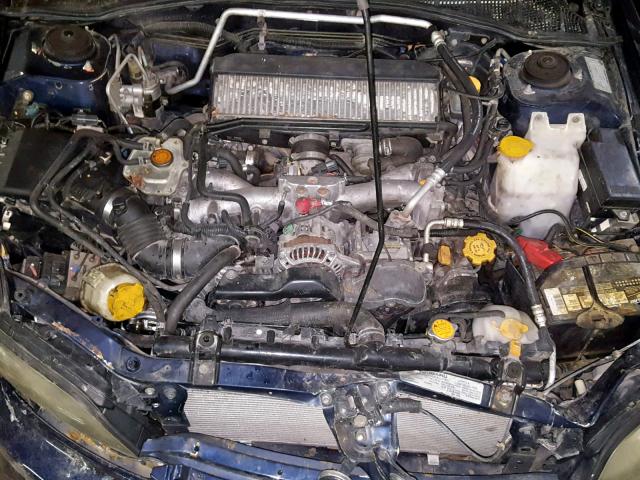 4S4BT63C255102480 - 2005 SUBARU BAJA TURBO BLUE photo 7