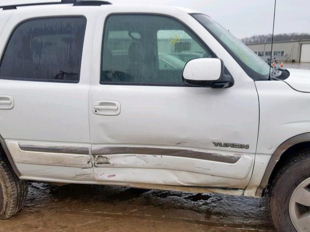 1GKEK13T52J114167 - 2002 GMC YUKON WHITE photo 9