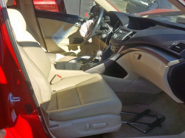 JH4CU2F68DC012036 - 2013 ACURA TSX TECH RED photo 5