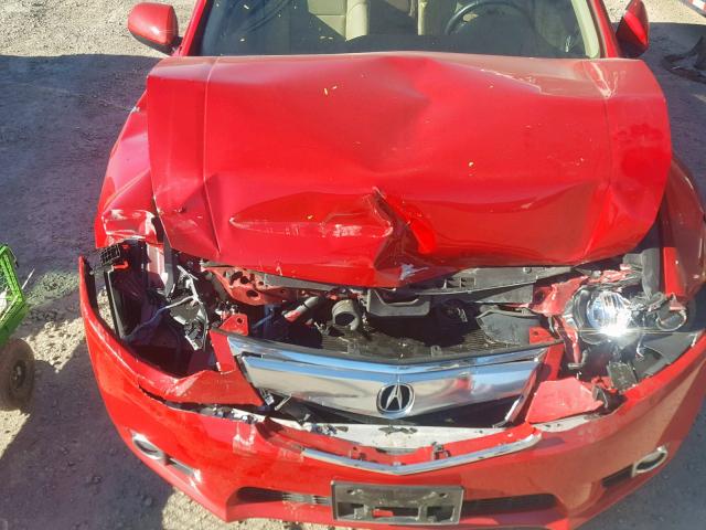 JH4CU2F68DC012036 - 2013 ACURA TSX TECH RED photo 7