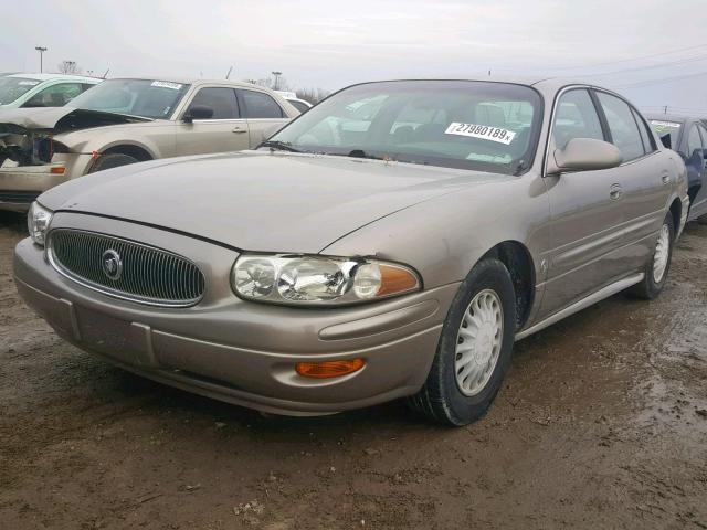 1G4HP54K32U208825 - 2002 BUICK LESABRE CU BEIGE photo 2