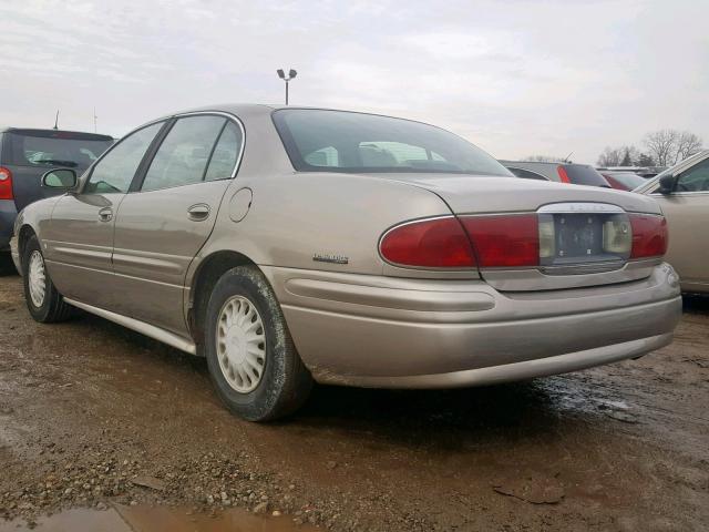 1G4HP54K32U208825 - 2002 BUICK LESABRE CU BEIGE photo 3