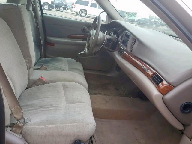 1G4HP54K32U208825 - 2002 BUICK LESABRE CU BEIGE photo 5