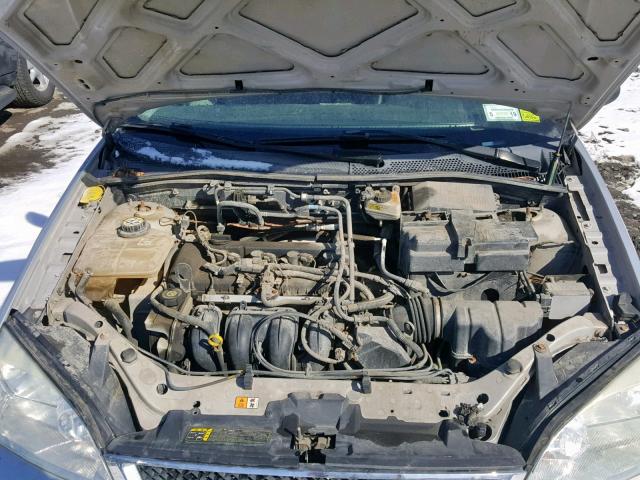 1FAHP37N77W129190 - 2007 FORD FOCUS ZX5 SILVER photo 7