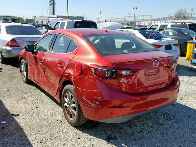 3MZBM1W75FM132620 - 2015 MAZDA 3 GRAND TO RED photo 3