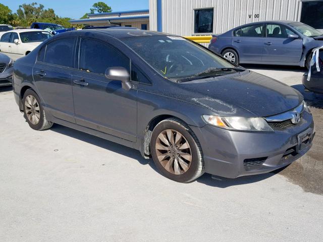 2HGFA1F99AH511529 - 2010 HONDA CIVIC EXL GRAY photo 1