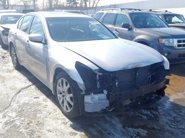 JNKCV61F69M052953 - 2009 INFINITI G37 SILVER photo 1