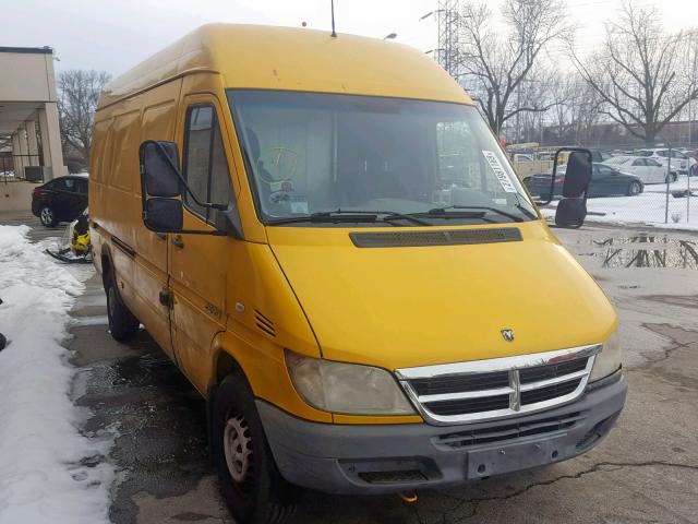 WD0PD744655790625 - 2005 DODGE SPRINTER 2 YELLOW photo 1