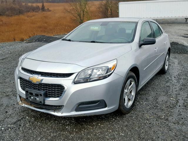 1G11B5SL9FU153585 - 2015 CHEVROLET MALIBU LS SILVER photo 2