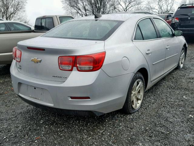 1G11B5SL9FU153585 - 2015 CHEVROLET MALIBU LS SILVER photo 4