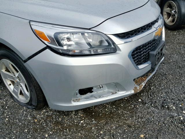 1G11B5SL9FU153585 - 2015 CHEVROLET MALIBU LS SILVER photo 9