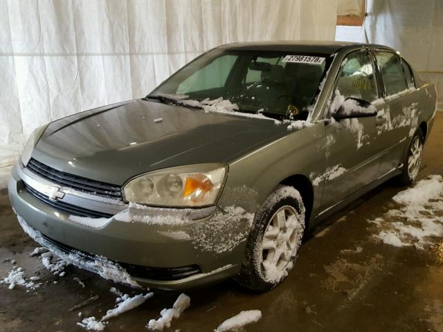 1G1ZT54825F184415 - 2005 CHEVROLET MALIBU LS 绿色 照片 2