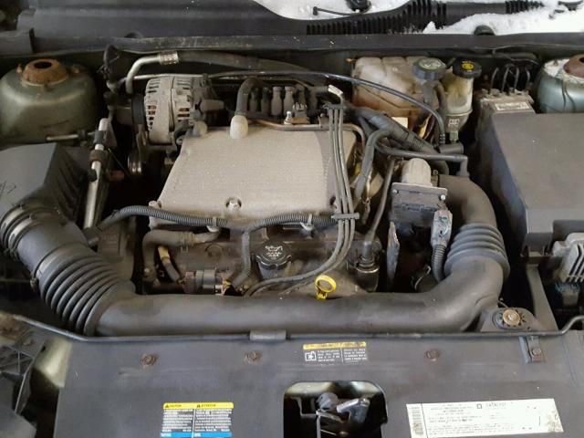 1G1ZT54825F184415 - 2005 CHEVROLET MALIBU LS 绿色 照片 7