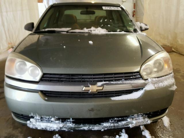 1G1ZT54825F184415 - 2005 CHEVROLET MALIBU LS 绿色 照片 9