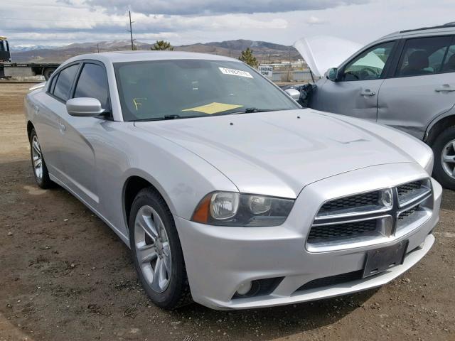 2C3CDXHGXCH301293 - 2012 DODGE CHARGER SX SILVER photo 1