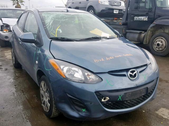 JM1DE1KZ0E0188594 - 2014 MAZDA MAZDA2 SPO BLUE photo 1