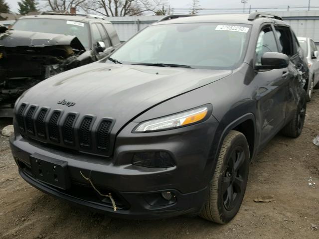 1C4PJMCX8JD505578 - 2018 JEEP CHEROKEE L CHARCOAL photo 2