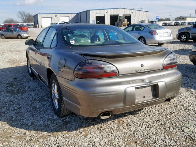 1G2WP52KX2F184398 - 2002 PONTIAC GRAND PRIX BROWN photo 3