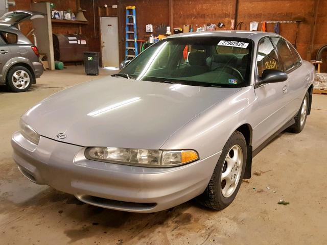 1G3WH52K9XF310766 - 1999 OLDSMOBILE INTRIGUE G SILVER photo 2