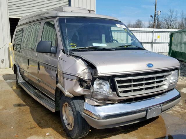 1FDEE14H3SHA64501 - 1995 FORD ECONO GRAY photo 1