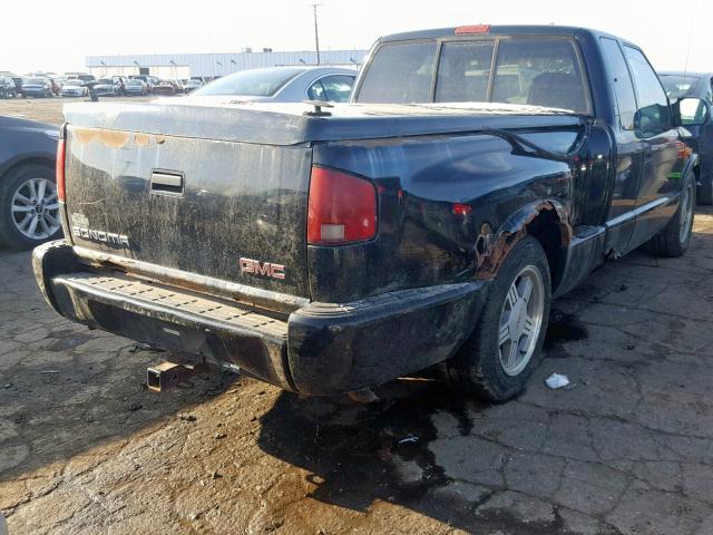 1GTCS19W5Y8105750 - 2000 GMC SONOMA BLACK photo 4