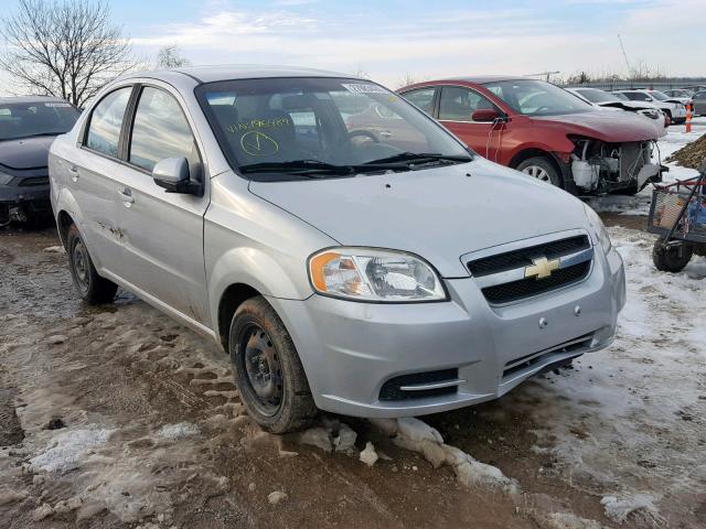 KL1TD5DE0BB196489 - 2011 CHEVROLET AVEO LS SILVER photo 1