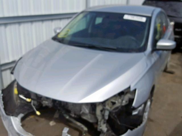 3N1AB7APXGY329861 - 2016 NISSAN SENTRA S SILVER photo 2